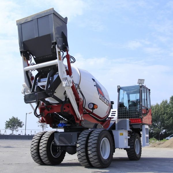 Self Loading Concrete Mixer