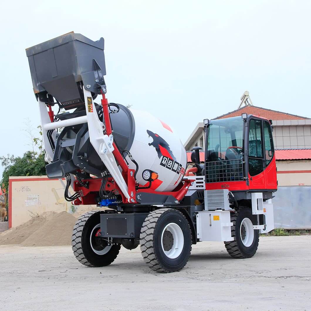 Zhs3200L-F Self Loading Concrete Mixer